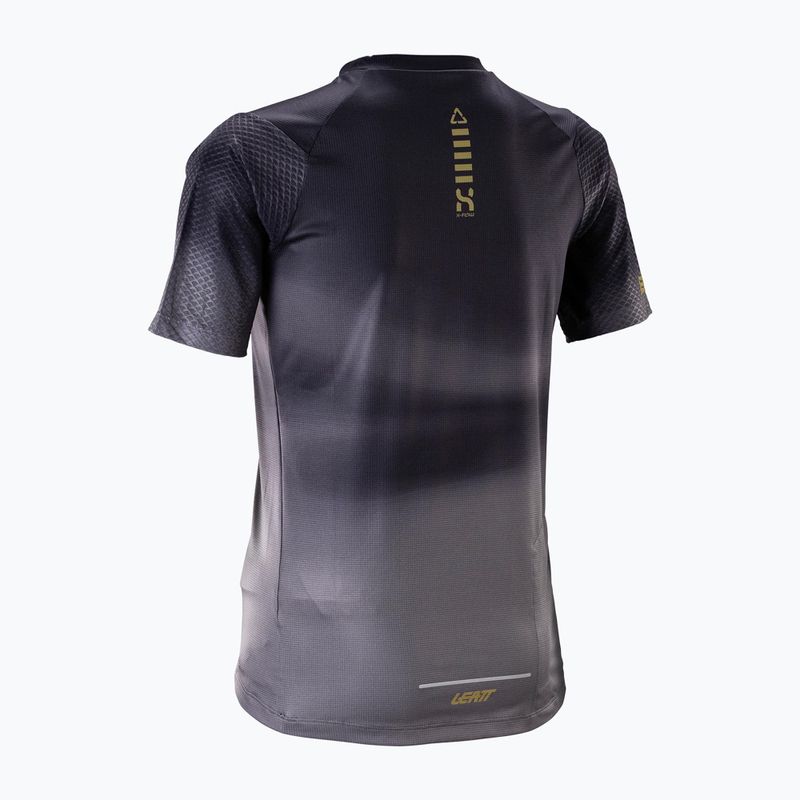 Női kerékpáros mez Leatt MTB Trail 3.0 ghost black 2