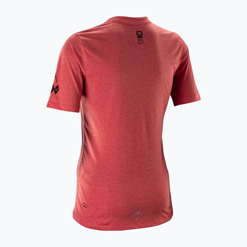 Női kerékpáros mez Leatt MTB Gravity 3.0 dusty red 2