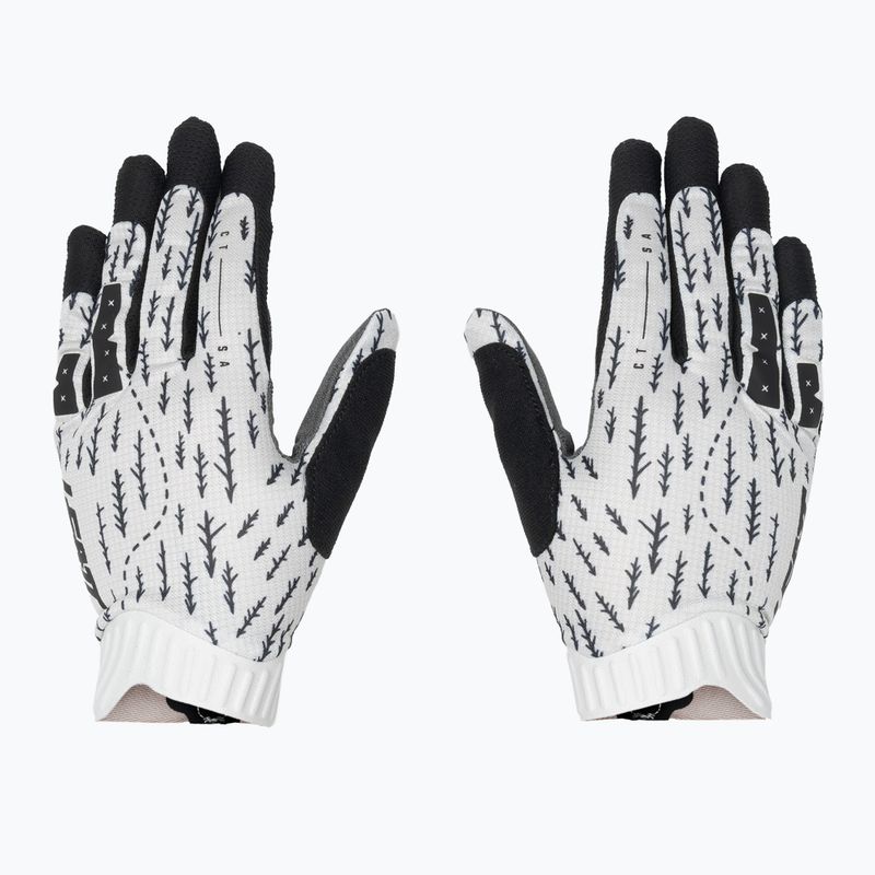 Kesztyűk kerékpáros női Leatt MTB 1.0 GripR trails white 2