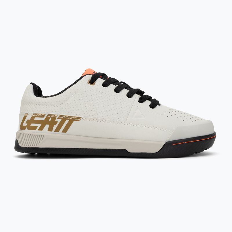 Leatt Flat 2.0 W cream white női platform kerékpáros cipő 2