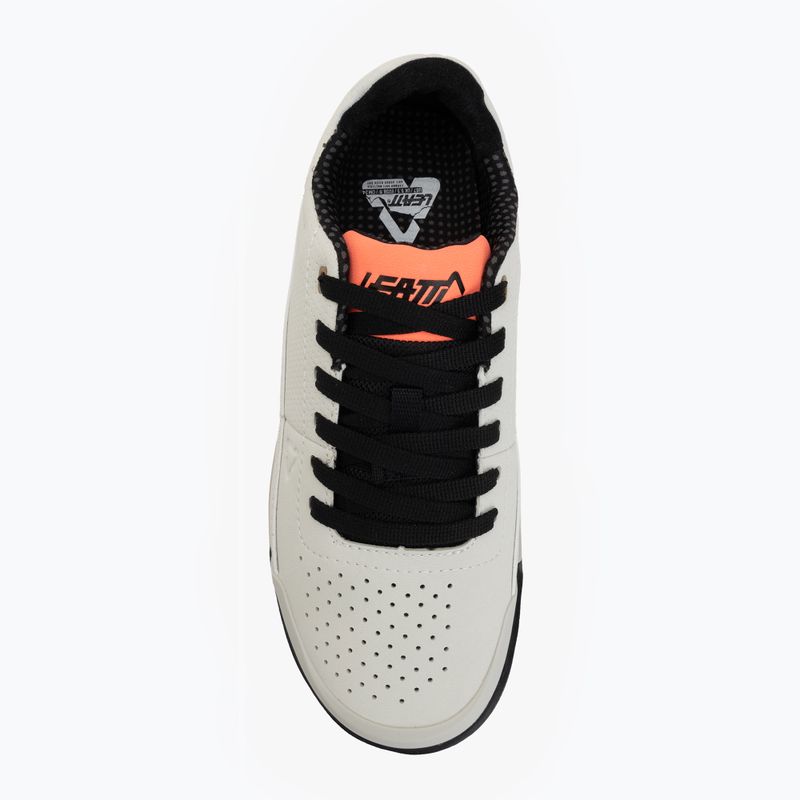 Leatt Flat 2.0 W cream white női platform kerékpáros cipő 5