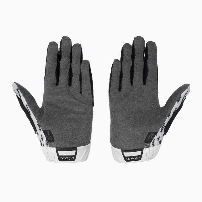 Gyermek kerékpáros kesztyűk Leatt MTB 1.0 GripR Jr trails white 3