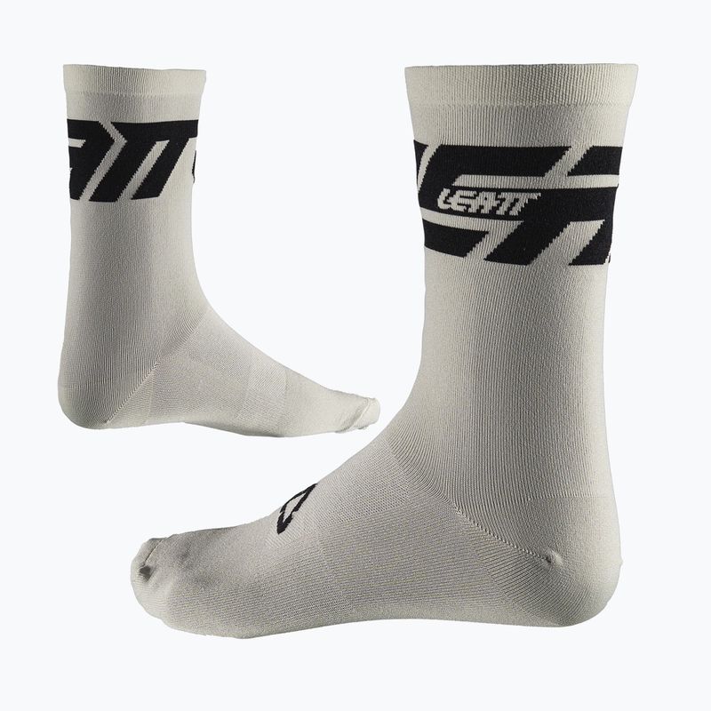 Zoknik Leatt MTB Endurance cream white
