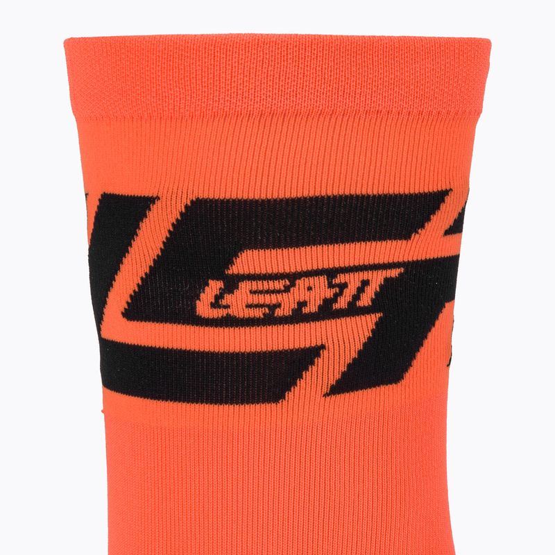 Zokni Leatt MTB Endurance neon pink 3