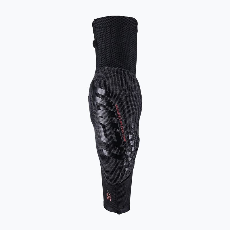 Gyermek kerékpáros könyökvédők Leatt 3DF 5.0 Evo Jr black 2
