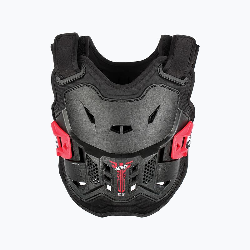 Leatt 2.5 Mini gyermek mellkasvédő fekete/piros 5016100601
