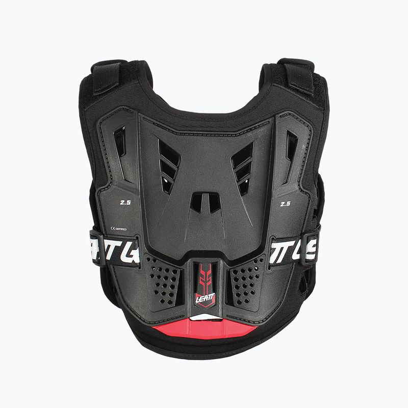 Leatt 2.5 Mini gyermek mellkasvédő fekete/piros 5016100601 2
