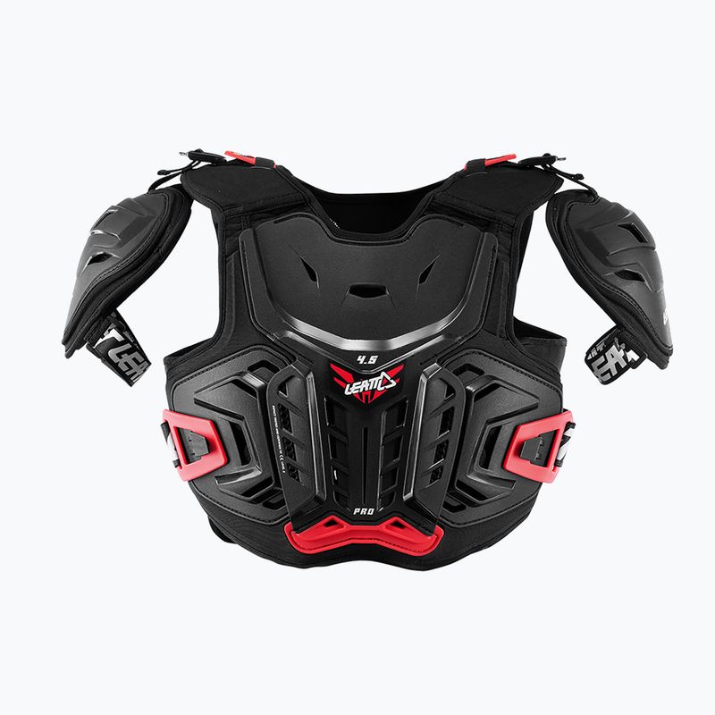 Leatt 4.5 Pro gyermek mellvédő fekete/piros 5017120130 6