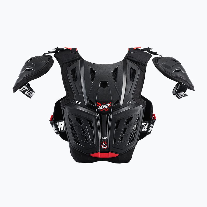 Leatt 4.5 Pro gyermek mellvédő fekete/piros 5017120130 8