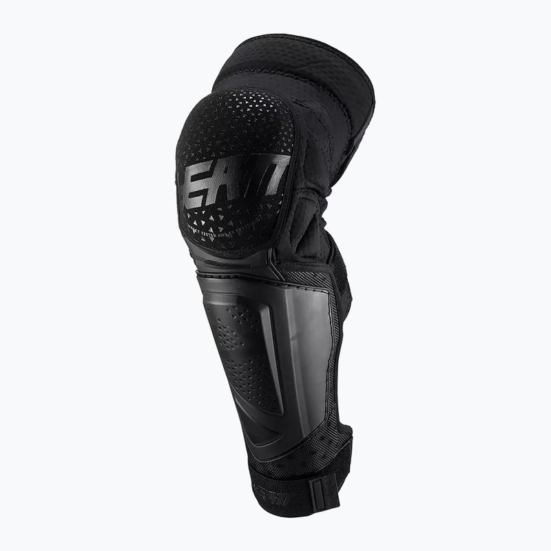 Leatt 3DF Hybrid EXT fekete kerékpáros térd- és sípcsontprotektorok 3