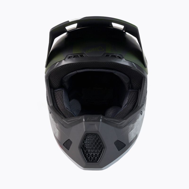 Leatt MTB 3.0 DH kerékpáros sisak V20.1 fekete 1020002321 2