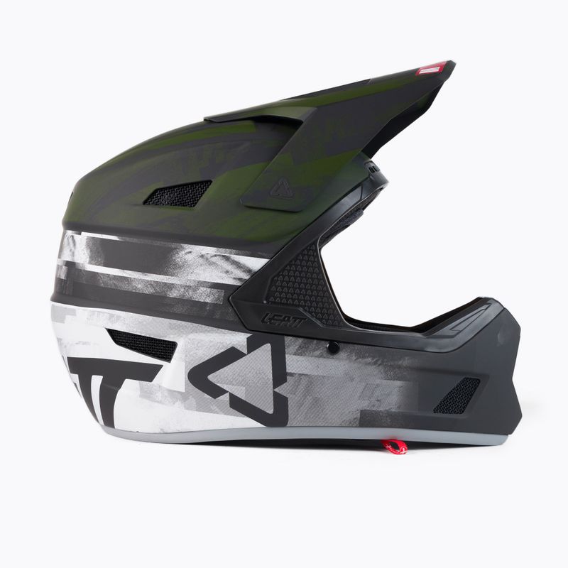 Leatt MTB 3.0 DH kerékpáros sisak V20.1 fekete 1020002321 3