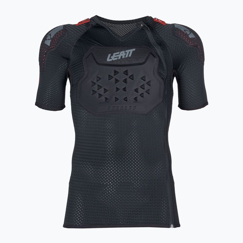 Leatt Airflex SS kerékpáros trikó protektorokkal fekete 5020004240