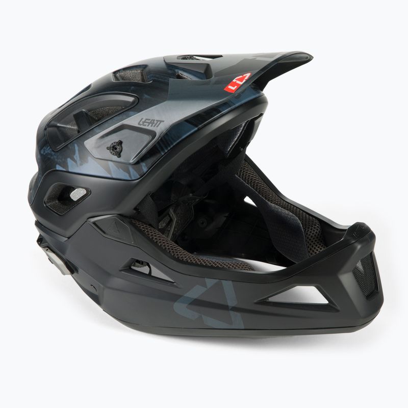 Leatt MTB 3.0 Enduro kerékpáros sisak V21.2 fekete 1021000641