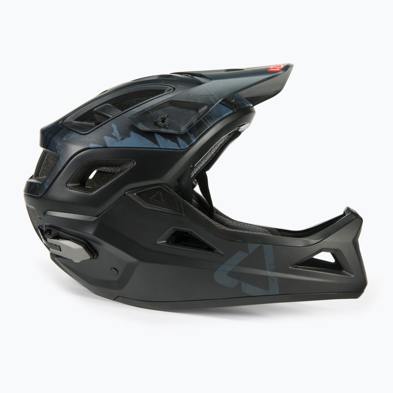 Leatt MTB 3.0 Enduro kerékpáros sisak V21.2 fekete 1021000641 3