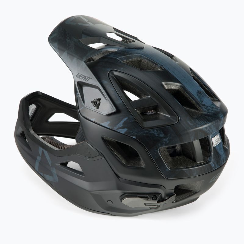 Leatt MTB 3.0 Enduro kerékpáros sisak V21.2 fekete 1021000641 4