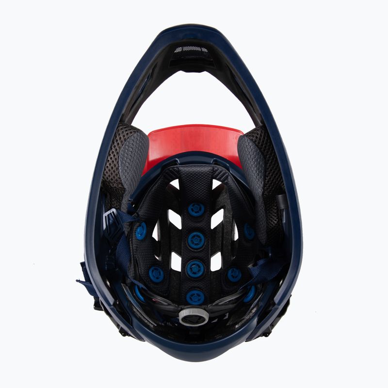 Leatt MTB 3.0 Enduro kerékpáros sisak V21.2 piros/kék 1021000661 5