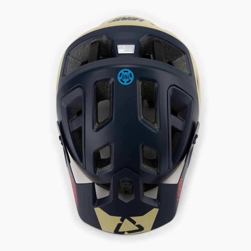 Leatt MTB 3.0 AllMTN kerékpáros bukósisak V21.1 kék 1021000701 6