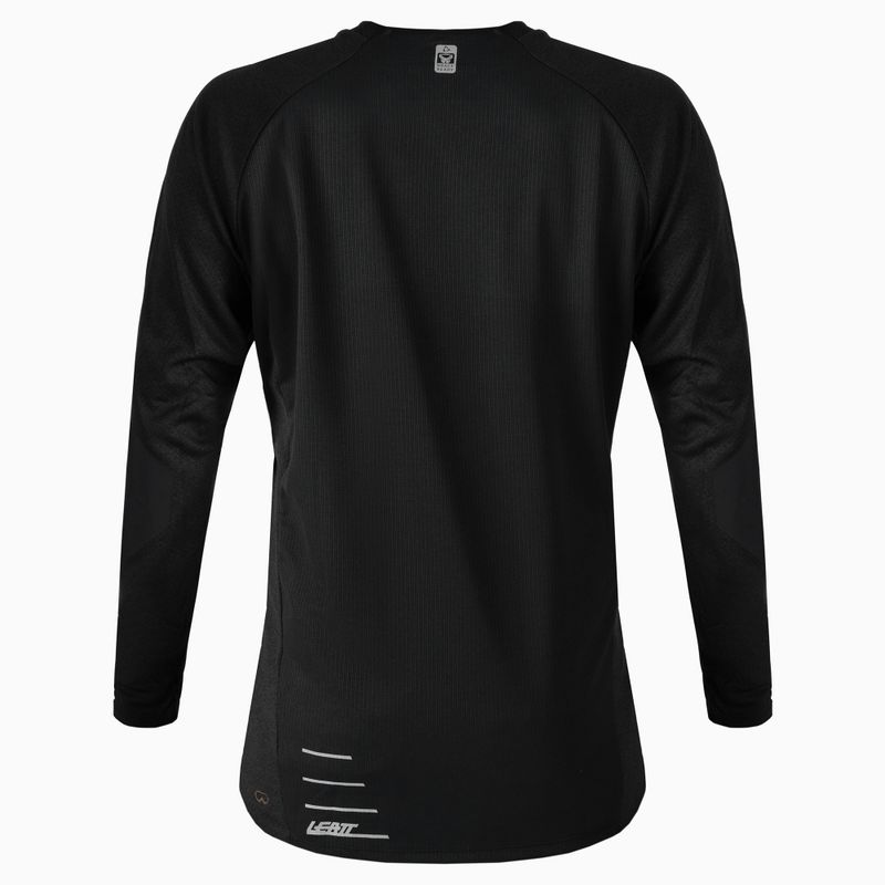 Leatt MTB 5.0 férfi kerékpáros mez fekete 5021120301 2
