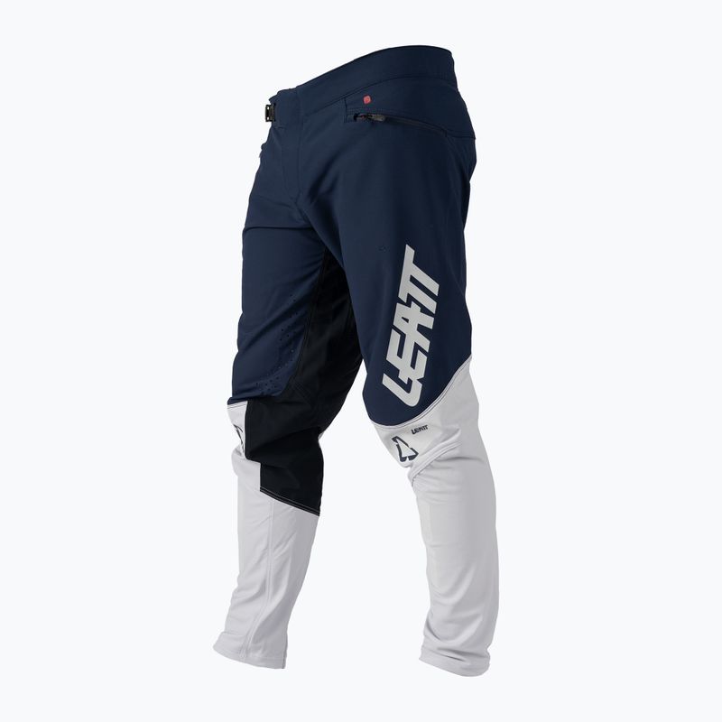 Leatt MTB 4.0 férfi kerékpáros nadrág kék és fehér 5021110920 3