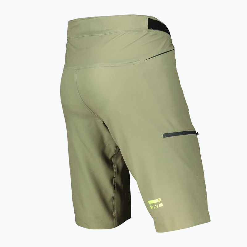 Leatt MTB 1.0 kerékpáros rövidnadrág zöld 5021130361 3