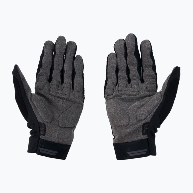 Leatt MTB 1.0 kerékpáros kesztyű fekete 6021080420 2