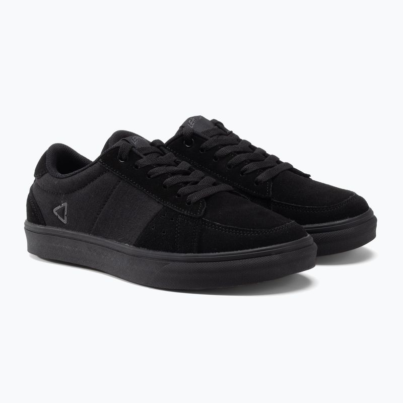 Leatt 1.0 Flat férfi platform kerékpáros cipő fekete 3021300101 5