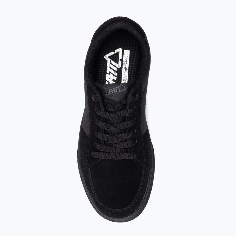 Leatt 1.0 Flat férfi platform kerékpáros cipő fekete 3021300101 6