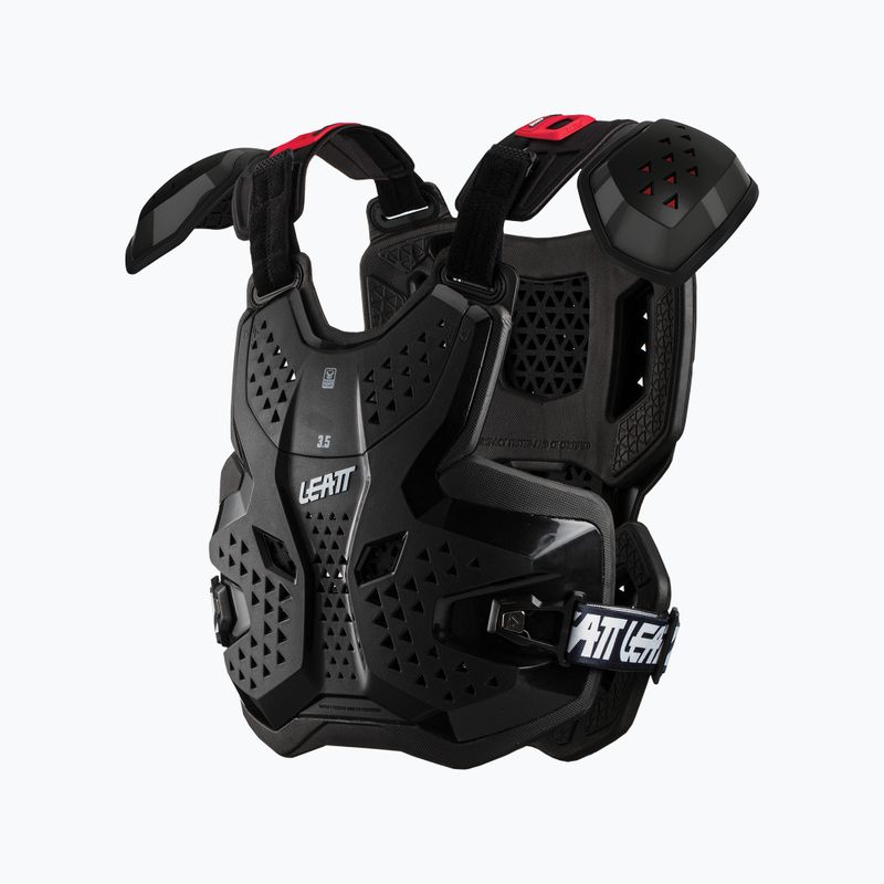 Leatt mellkasvédő 3.5 Pro fekete 5021400260