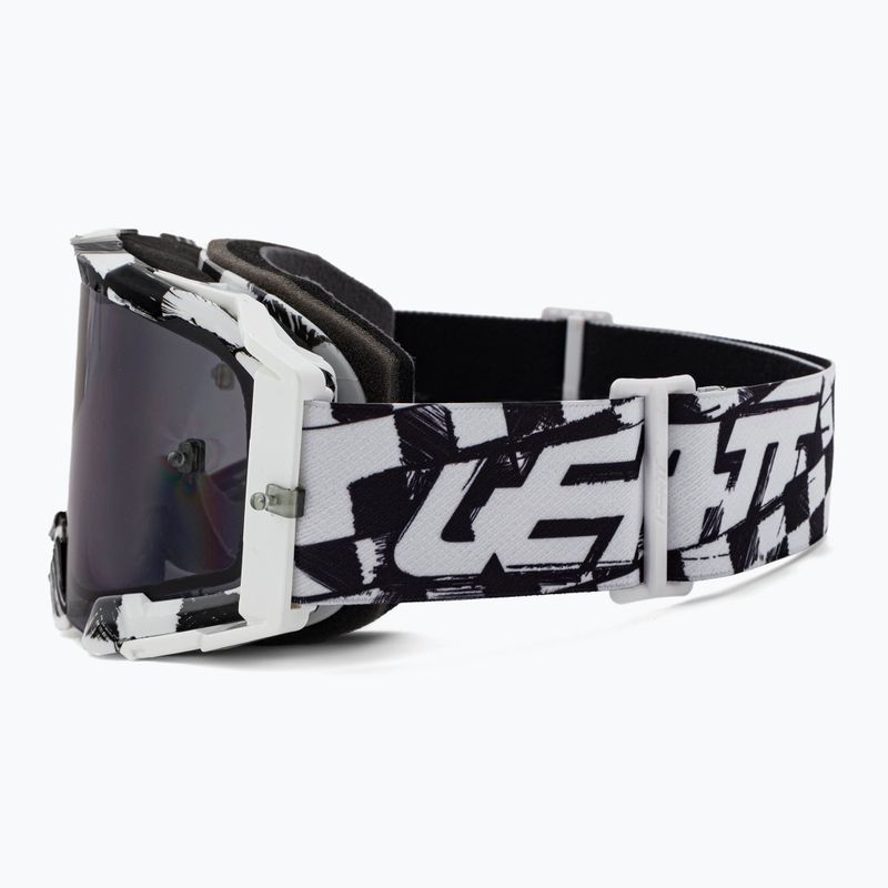 Leatt Velocity 5.5 fehér és fekete kerékpáros szemüveg 8022010350 4