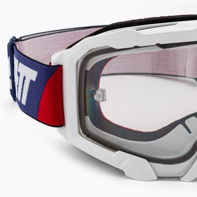 Leatt Velocity 4.5 kerékpáros szemüveg fehér 8022010520 5