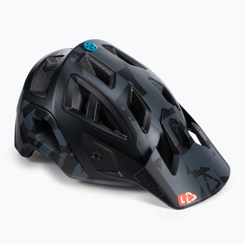 Leatt MTB 3.0 Allmtn V22 kerékpáros sisak fekete 1022070651