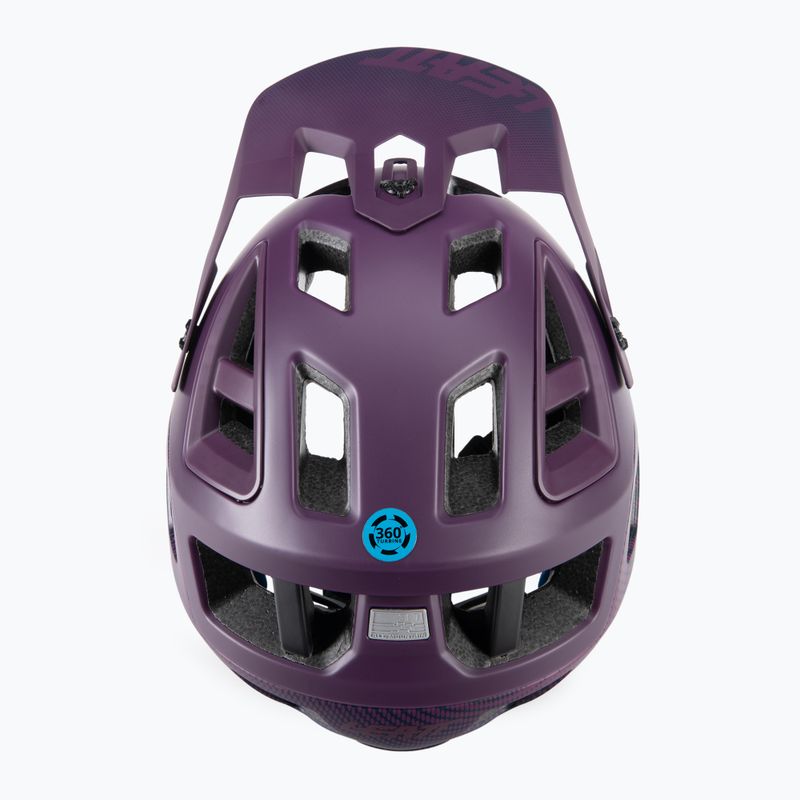 Leatt MTB 3.0 Allmtn V22 kerékpáros sisak tengerészkék 1022070660 6