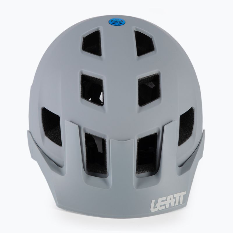 Leatt MTB 1.0 Allmtn V22 kerékpáros sisak szürke 1022070710 2