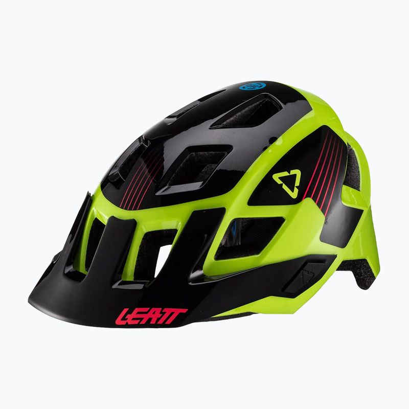 Gyerek kerékpáros sisak Leatt MTB AllMtn 1.0 V22 Jr lime 2