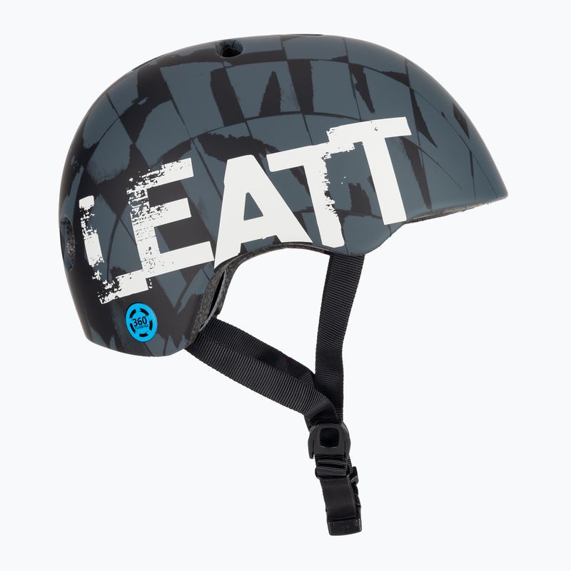 Leatt MTB Urban 1.0 V22 Jr gyermek kerékpáros sisak fekete 4