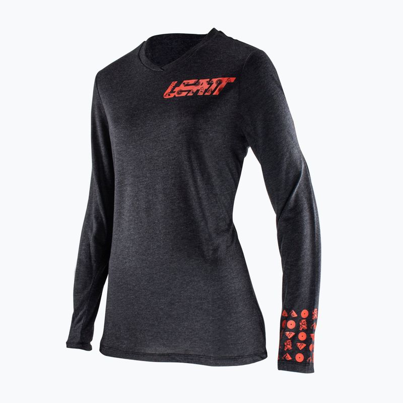 Leatt MTB Gravitáció 2.0 női kerékpáros mez fekete 5022080650 2