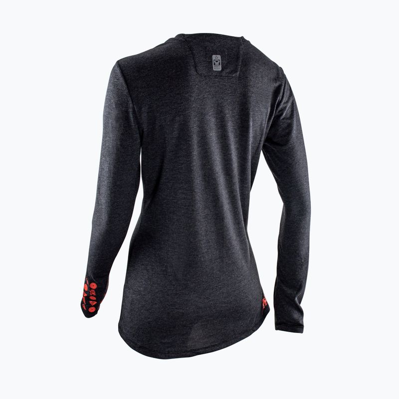 Leatt MTB Gravitáció 2.0 női kerékpáros mez fekete 5022080650 3