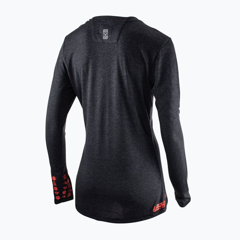 Leatt MTB Gravitáció 2.0 női kerékpáros mez fekete 5022080650 4