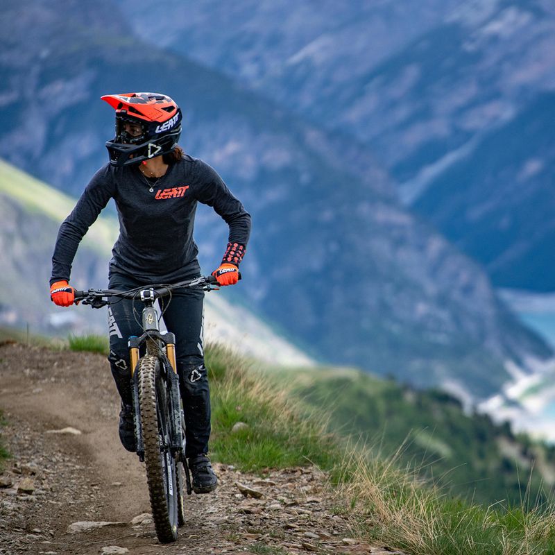 Leatt MTB Gravitáció 2.0 női kerékpáros mez fekete 5022080650 5