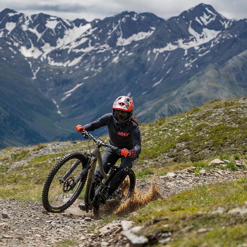 Leatt MTB Gravitáció 2.0 női kerékpáros mez fekete 5022080650 6