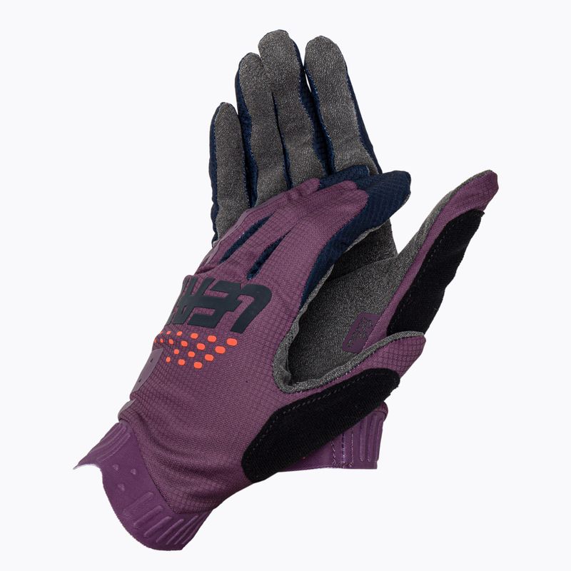 Leatt MTB 1.0 Gripr női kerékpáros kesztyű lila 6022090230