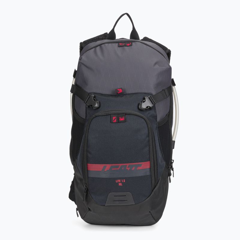 Leatt Hydration MTB Mountain Lite 1.5 szürke/fekete kerékpáros hátizsák 7022200430