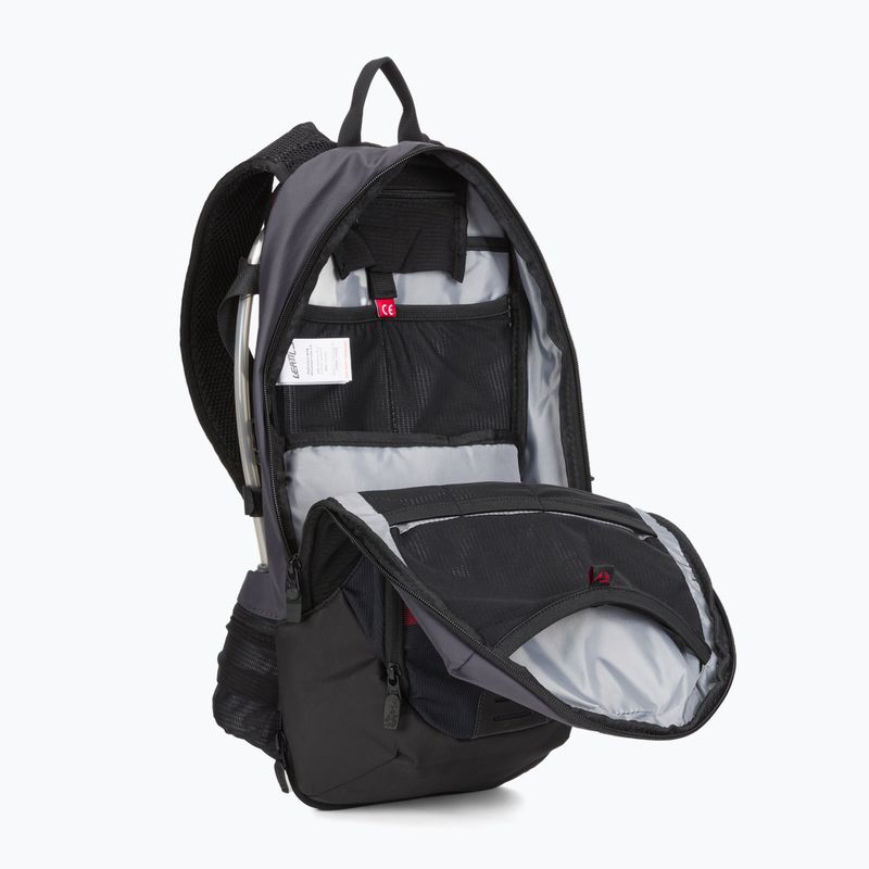 Leatt Hydration MTB Mountain Lite 1.5 szürke/fekete kerékpáros hátizsák 7022200430 3
