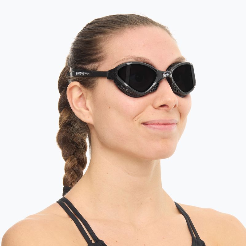 BuddySwim Ozean fekete / füst úszószemüveg 3