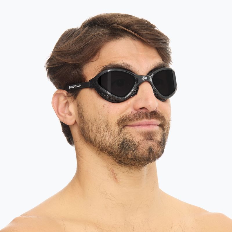 BuddySwim Ozean fekete / füst úszószemüveg 4