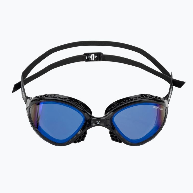 BuddySwim OzeanX Mirror fekete / kék úszószemüveg 2