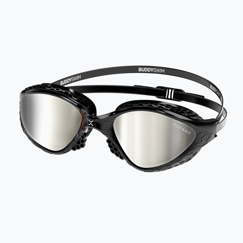 BuddySwim OzeanX Mirror fekete/ezüst úszószemüveg