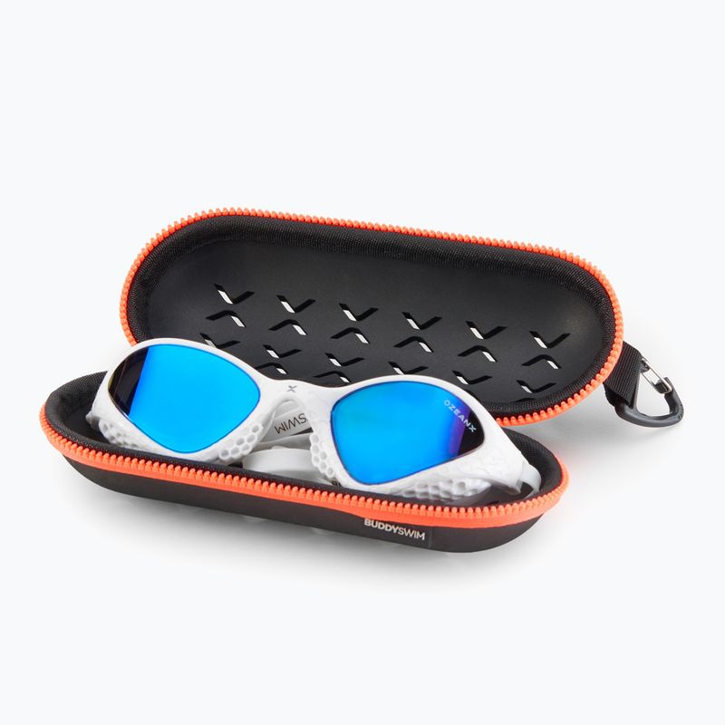 Úszószemüveg tok BuddySwim EVA Goggle Case black/orange 2