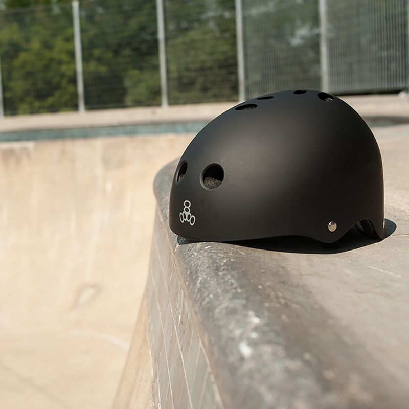 Bukósisak Triple Eight The Certified Sweatsaver black 5